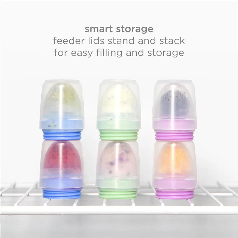 Ubbi - Smoothie Blue Baby Food Feeder Set - Image 5