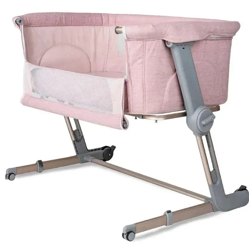 Unilove - Hug Me Plus 3-In-1 Bedside Sleeper, Plum Pink - Image 8