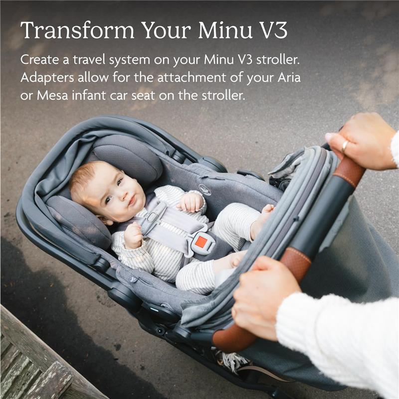 Uppababy - Adapters For Minu V3 - (Compatible with all Mesa and Aria car seats) - Image 3
