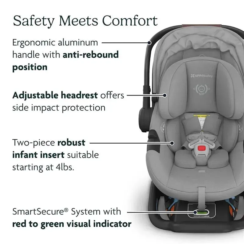 Uppababy - Aria Infant Car Seat, Gween (Green) - Image 5