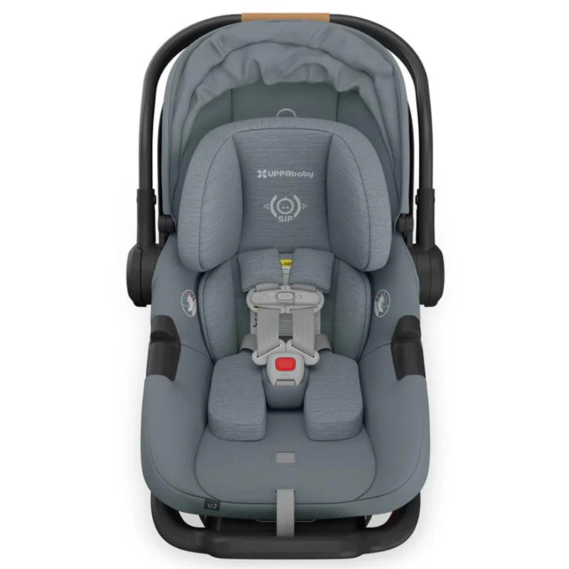 Uppababy - Aria V2 Lightweight Infant Car Seat, Callum/Dillan (Stone Blue) - Image 4