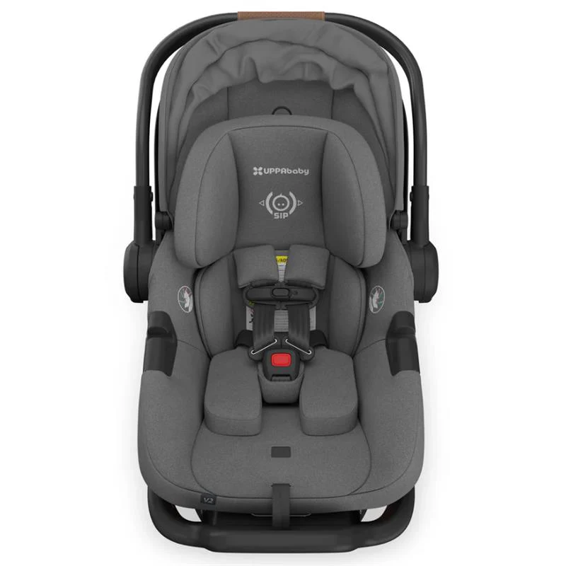 Uppababy - Aria V2 Lightweight Infant Car Seat, Greyson (Charcoal Melange) - Image 3