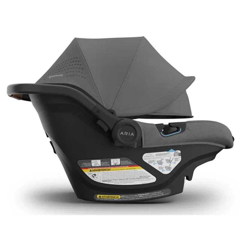 Uppababy - Aria V2 Lightweight Infant Car Seat, Greyson (Charcoal Melange) - Image 6