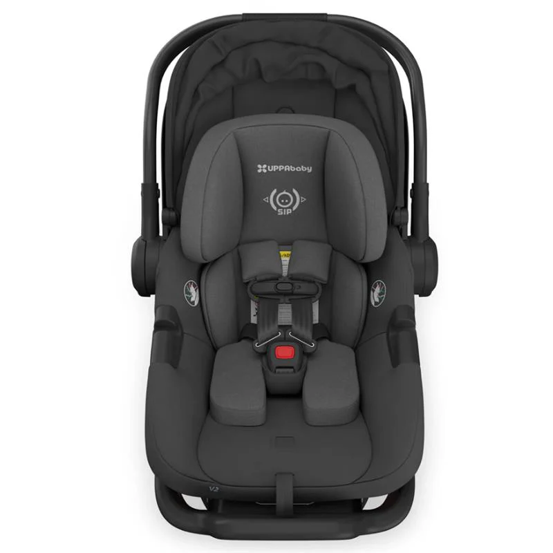 Uppababy - Aria V2 Lightweight Infant Car Seat, Jake (Charcoal) - Image 3