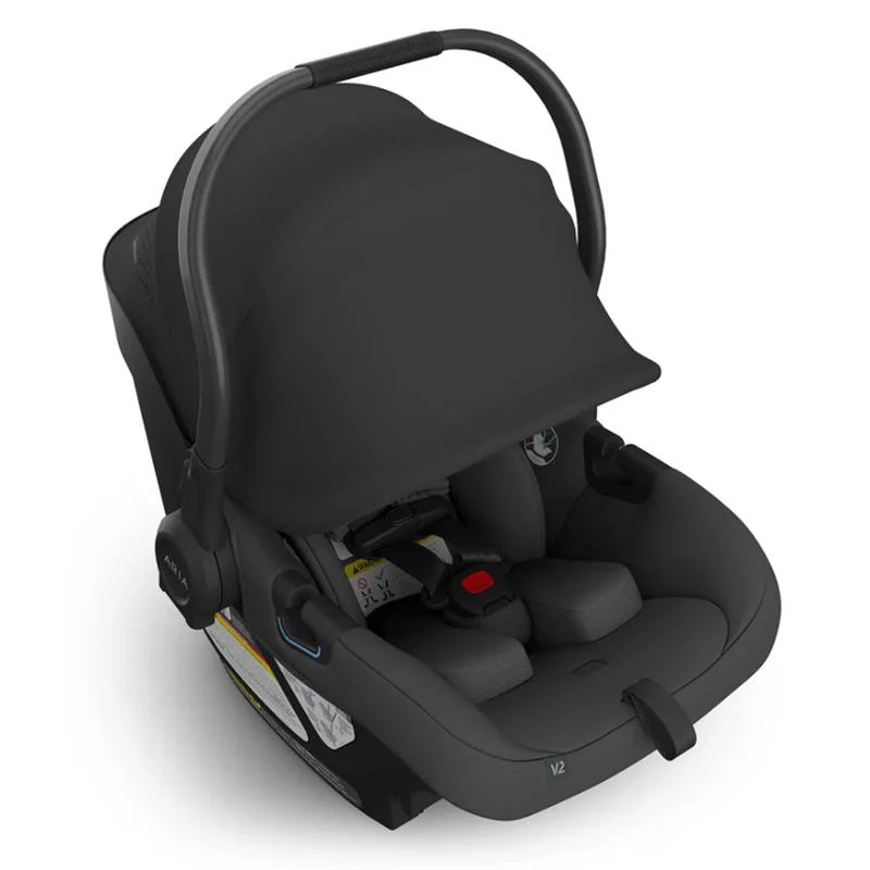 Uppababy - Aria V2 Lightweight Infant Car Seat, Jake (Charcoal) - Image 6