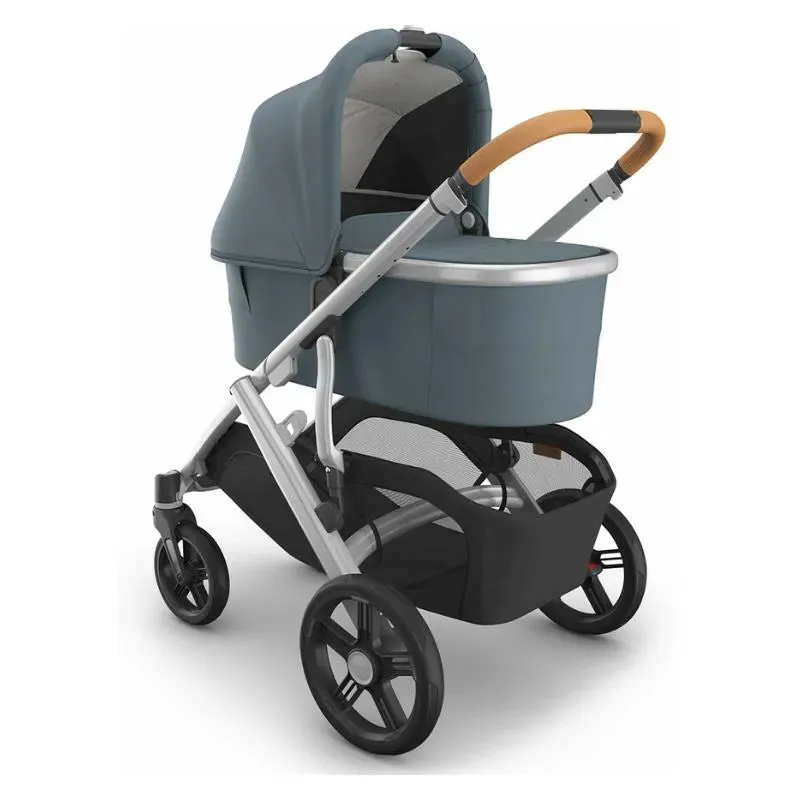 Uppababy - Bassinet V3 Callum (Stone Blue/Silver Frame) - Image 4