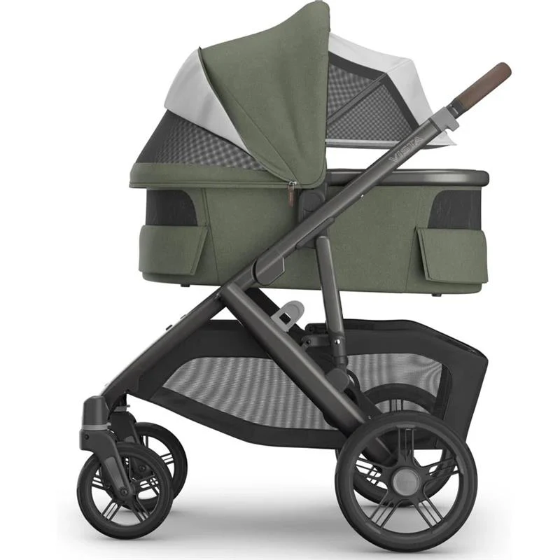 Uppababy Bassinet V3, Evelyn - Meadow Green - Image 4