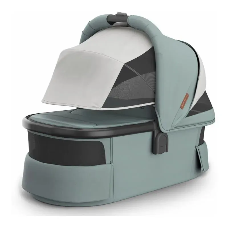 Uppababy - Bassinet V3, Kenzi (Mystic Aqua/Carbon Frame) - Image 2