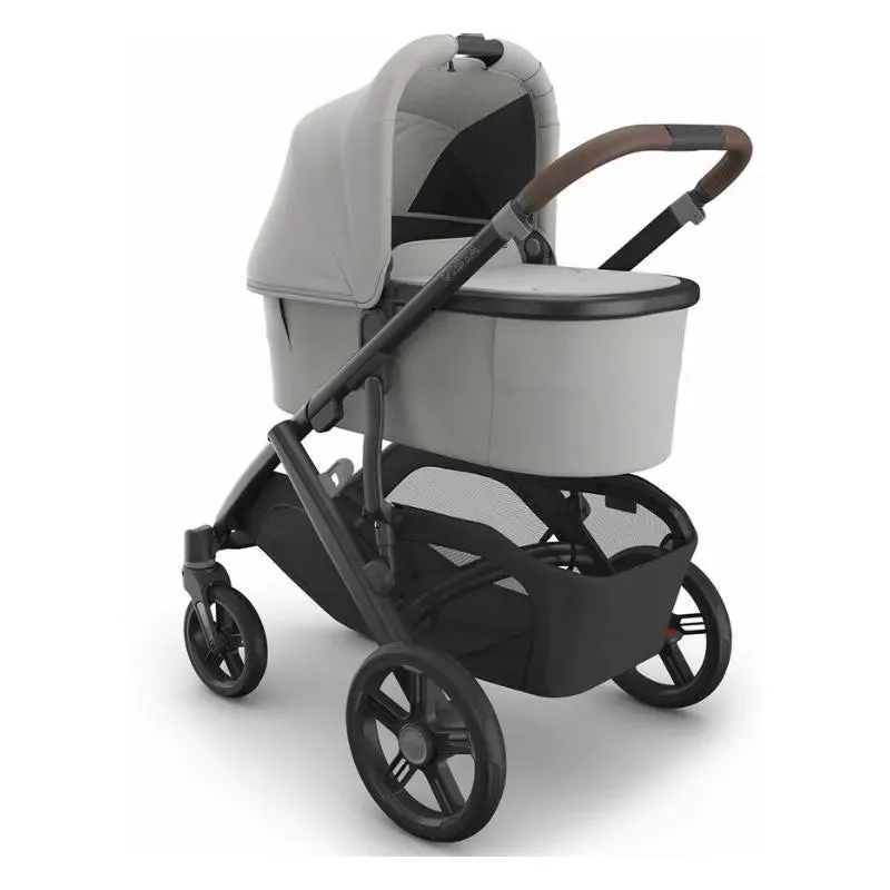 Uppababy - Bassinet V3, Savannah (Pearl Gray Jacquard/Carbon Frame) - Image 4