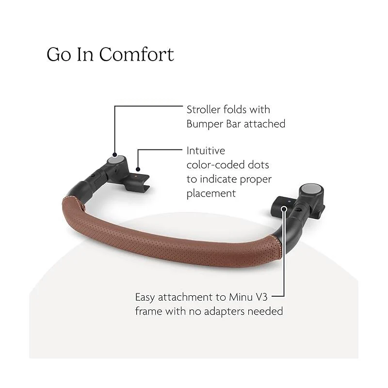 Uppababy - Bumper Bar For Minu V3, Saddle - Image 3