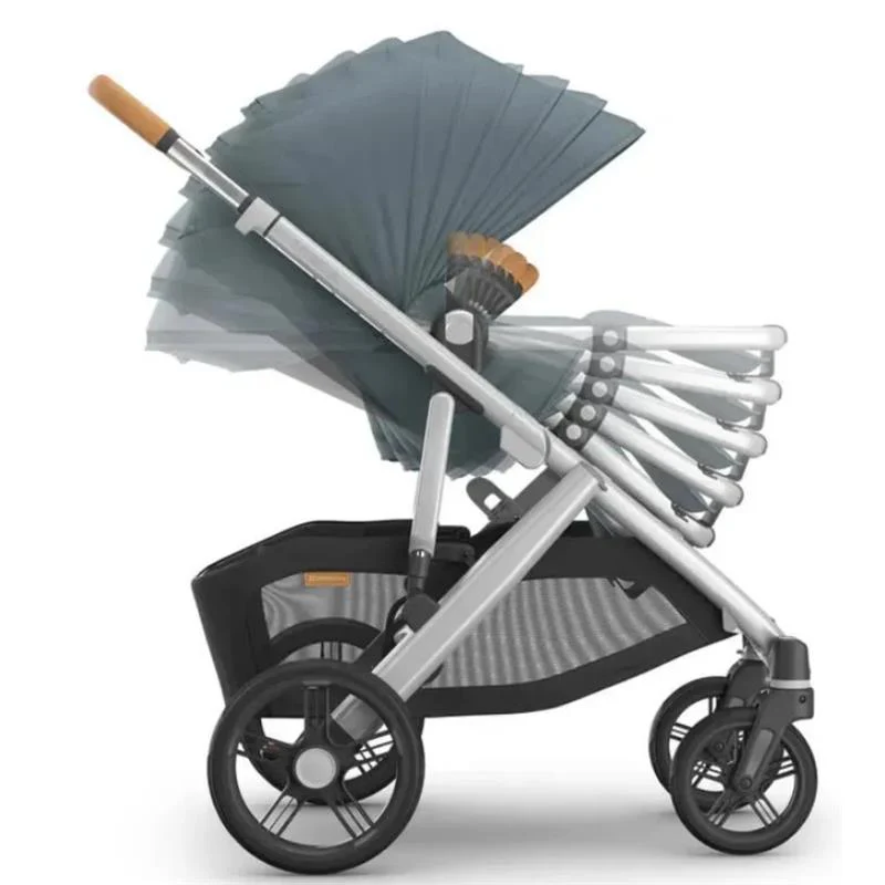 Uppababy - Callum Vista V3 Stroller | Callum Rumbleseat | Upper Adapters - Image 3