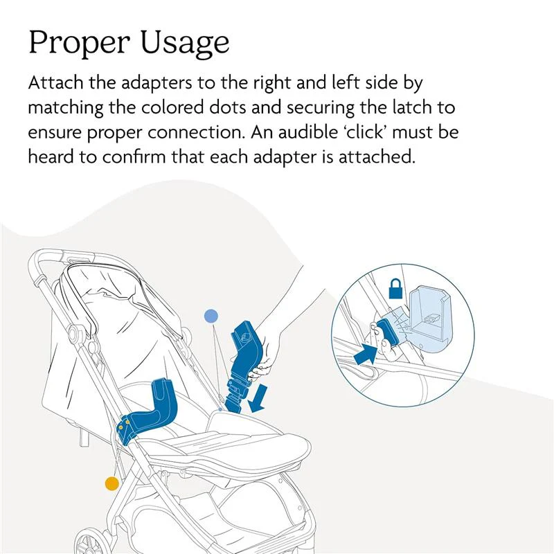 Uppababy - Car Seat Adapters For Minu V3 (Maxi-Cosi®, Nuna®, Cybex, Besafe®) - Image 4