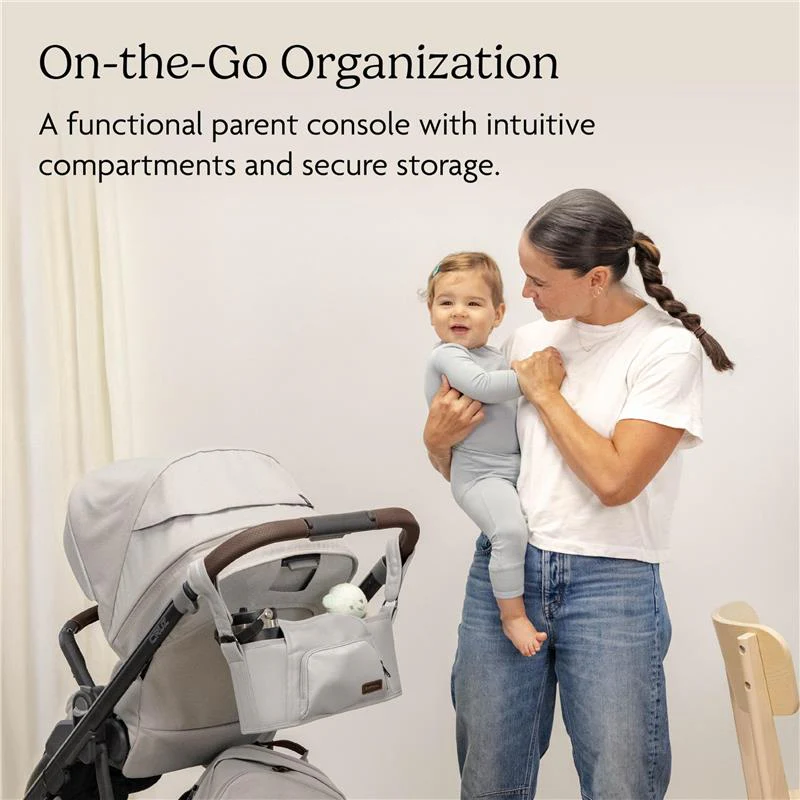 UPPAbaby Carry-All Parent Organizer, Light Grey - Image 2