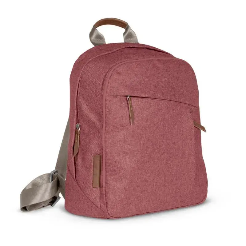 Uppababy - Changing Backpack, Lucy (Rosewood Mélange/Saddle Leather)