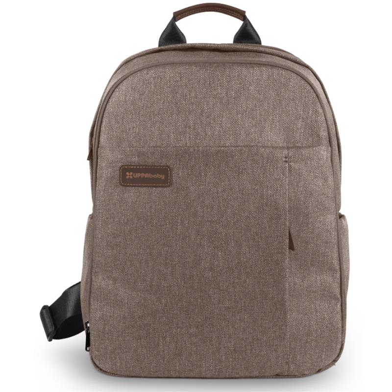Uppababy Changing Backpack Owen, Mocha Mélange | Chestnut Leather