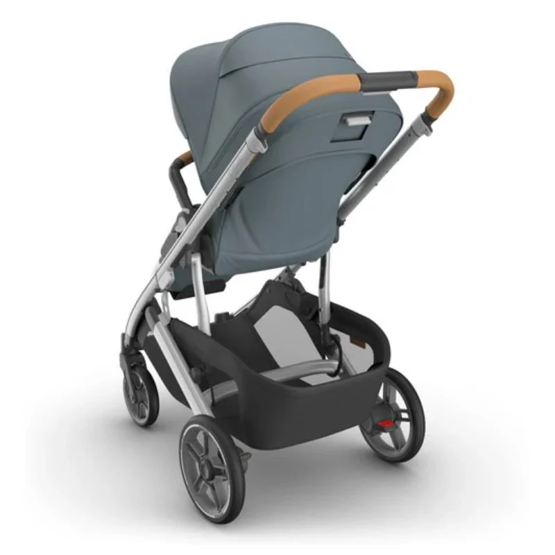 Uppababy - Cruz V3 Stroller Callum (Stone Blue/Silver Frame/Sand Leather) - Image 10