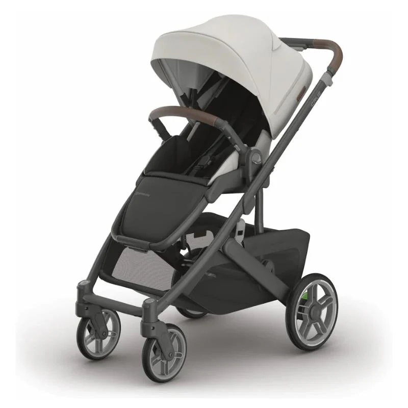 Uppababy - Cruz V3 Stroller Savannah (Pearl Gray Jacquard/Carbon Frame/Chestnut Leather)
