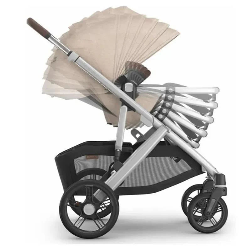 Uppababy - Declan Vista V3 Stroller | Declan Rumbleseat | Upper Adapters - Image 4