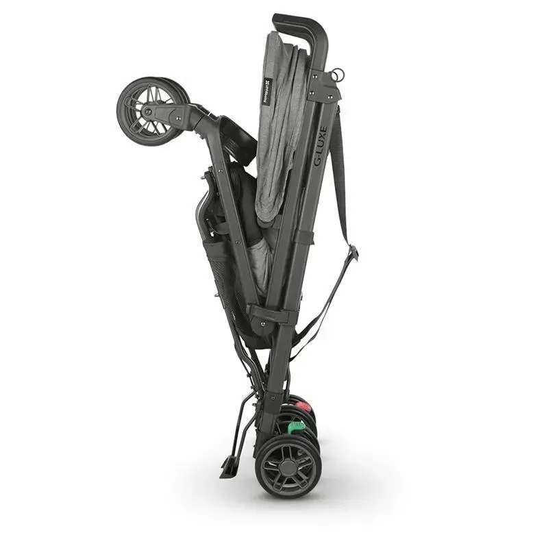 UPPAbaby - G-LUXE Umbrella Stroller, Greyson (Charcoal Melange/Carbon) - Image 2