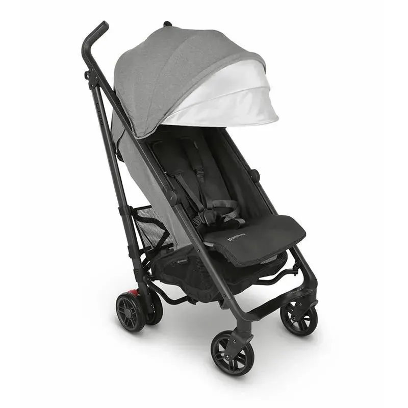 UPPAbaby - G-LUXE Umbrella Stroller, Greyson (Charcoal Melange/Carbon) - Image 3
