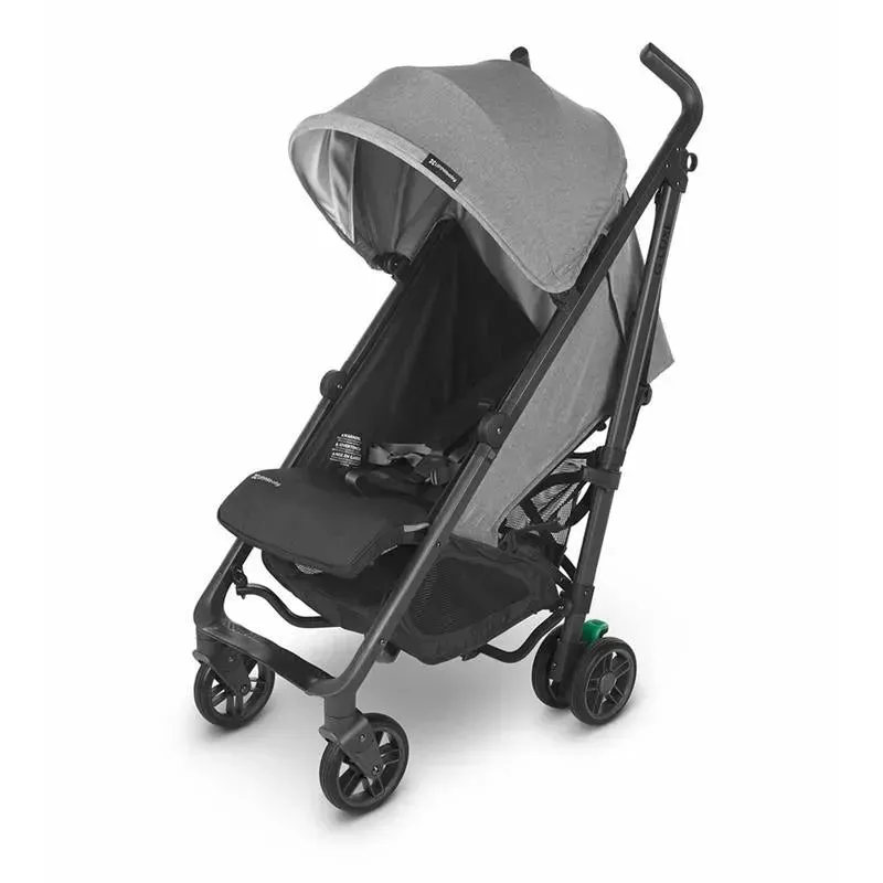 UPPAbaby - G-LUXE Umbrella Stroller, Greyson (Charcoal Melange/Carbon) - Image 4