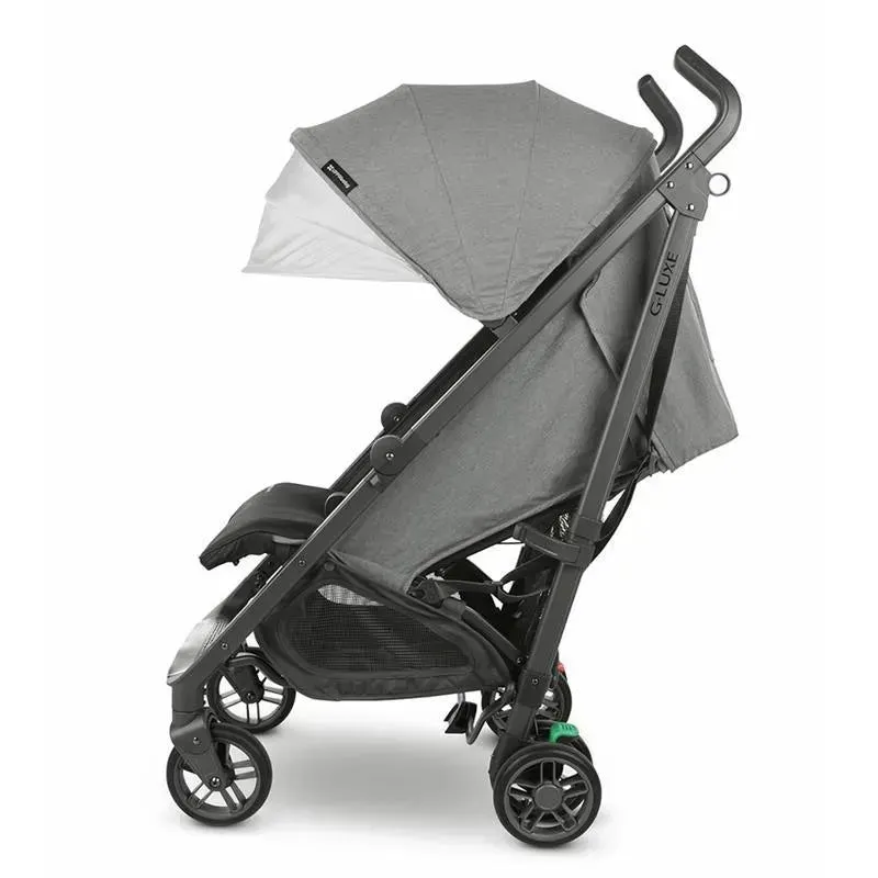 UPPAbaby - G-LUXE Umbrella Stroller, Greyson (Charcoal Melange/Carbon) - Image 5