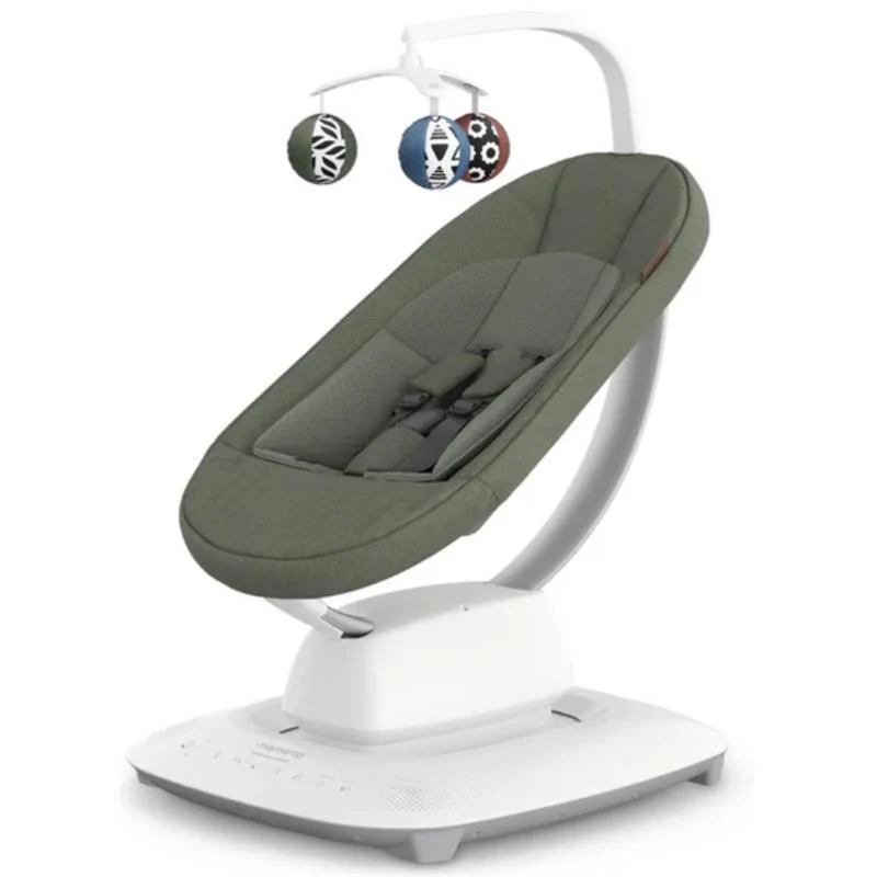 Uppababy - Mamaroo Smart Swing, Camila (Dark Green Mélange)