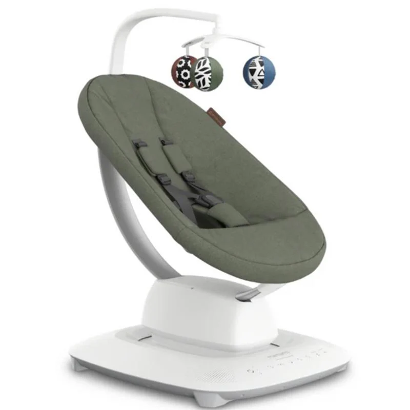 Uppababy - Mamaroo Smart Swing, Camila (Dark Green Mélange) - Image 3