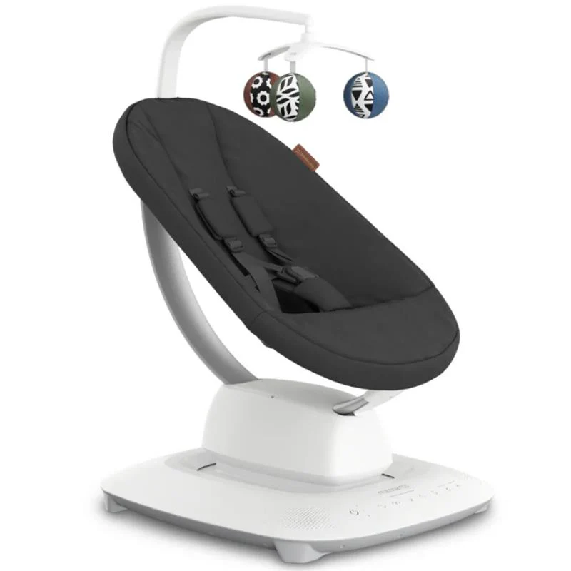 Uppababy - Mamaroo Smart Swing, Jake (Charcoal Mélange) - Image 2