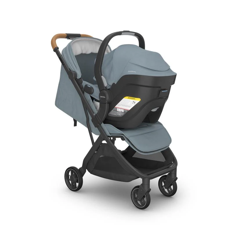 Uppababy - Mesa V3 Infant Car Seat, Callum/Dillan (Stone Blue) - Image 2