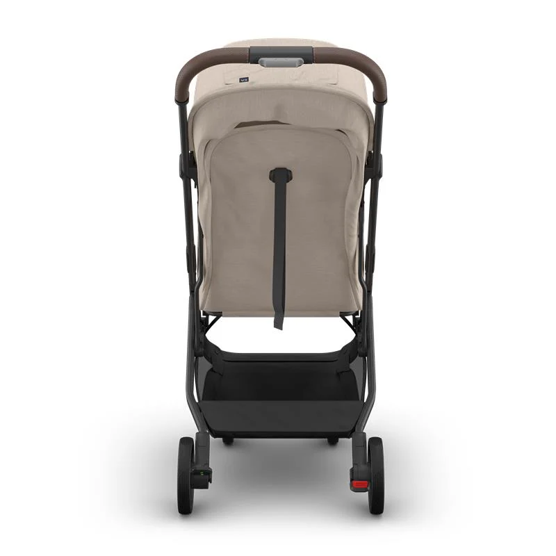Uppababy Minu V3 Stroller Ada, Sandstone Melange | Chestnut Leather - Image 4
