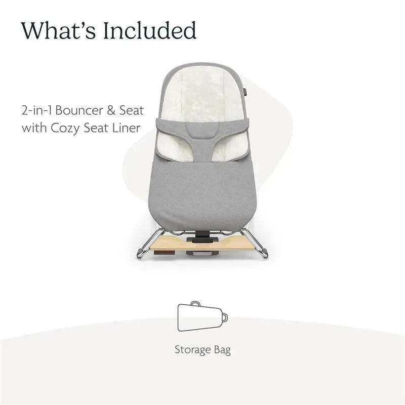 Uppababy - Mira 2-In-1 Bouncer & Seat, Stella - Image 6