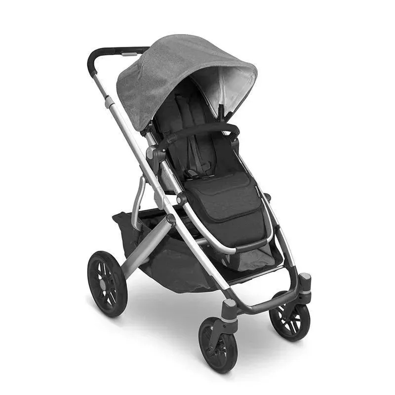 Uppababy - Reversible Seat Liner, Reed (Denim/Cozy Knit) - Image 3