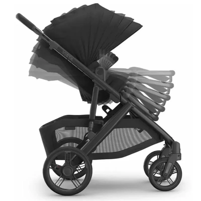 Uppababy - Vista V3 Stroller & Bassinet Bundle, Jake - Image 5