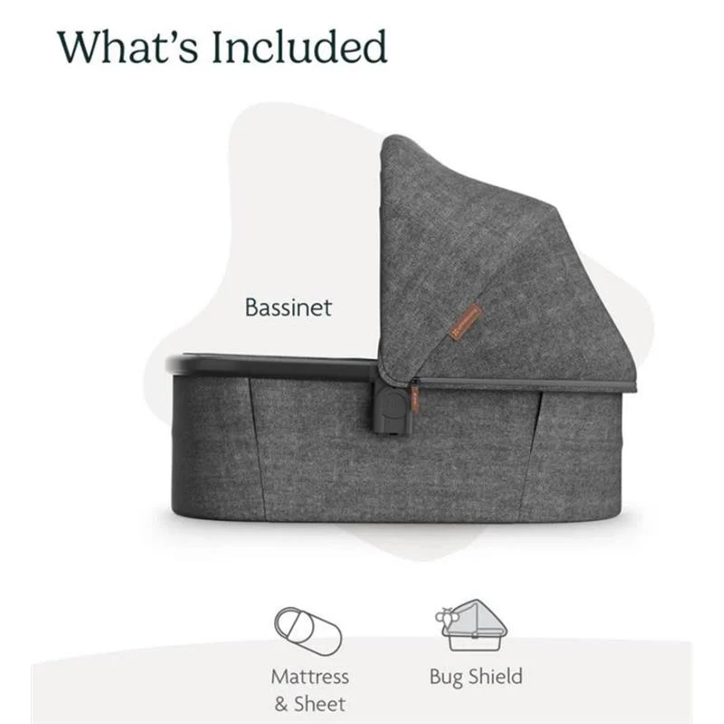 Uppababy - Vista V3 Stroller & Bassinet, Greyson - Image 11