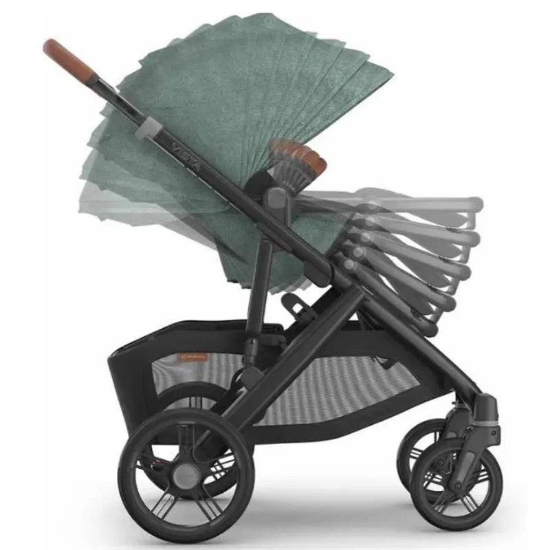 Uppababy - Vista V3 Stroller & Bassinet, Gwen - Image 5