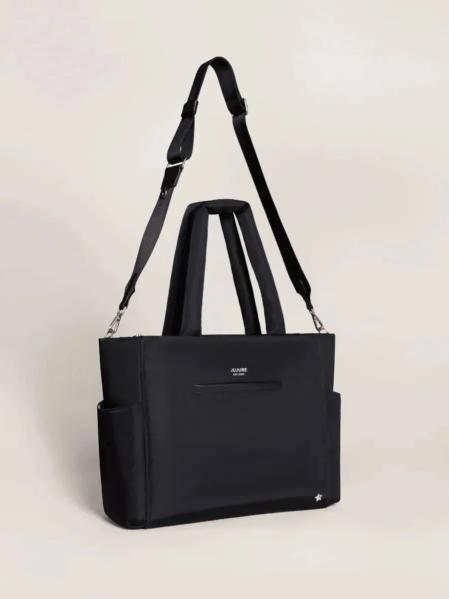 JuJuBe Utility-Strap Tote Black - Image 3