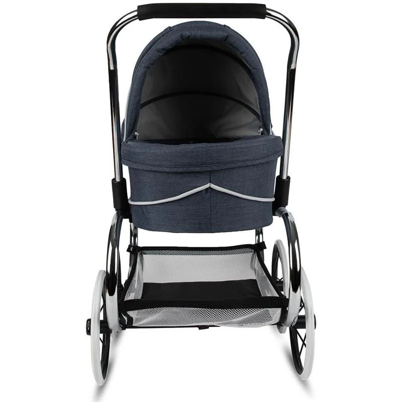 Valco Baby - Classic Denim Blue Bassinet Doll Stroller - Image 3