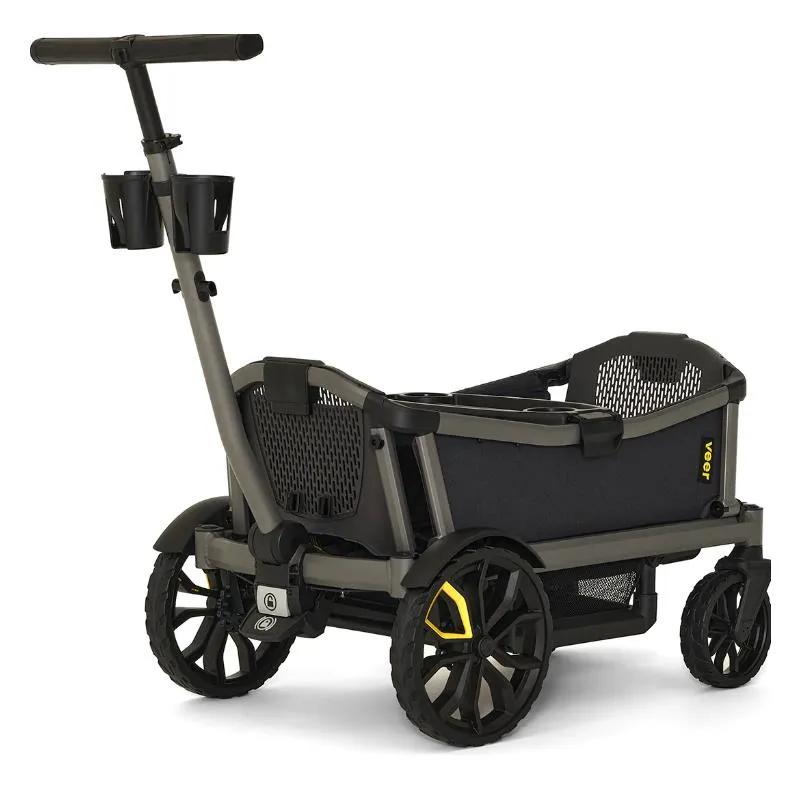Veer - Cruiser City (2 Seater) Stroller Wagon, Grey
