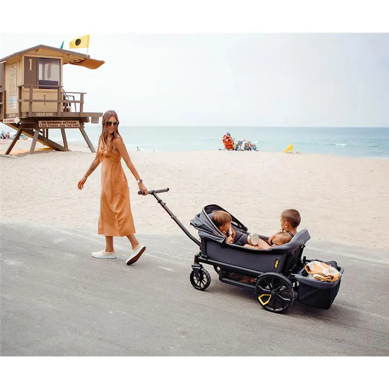 Veer - Cruiser XL (4 Seater) Stroller Wagon, Grey - Image 4