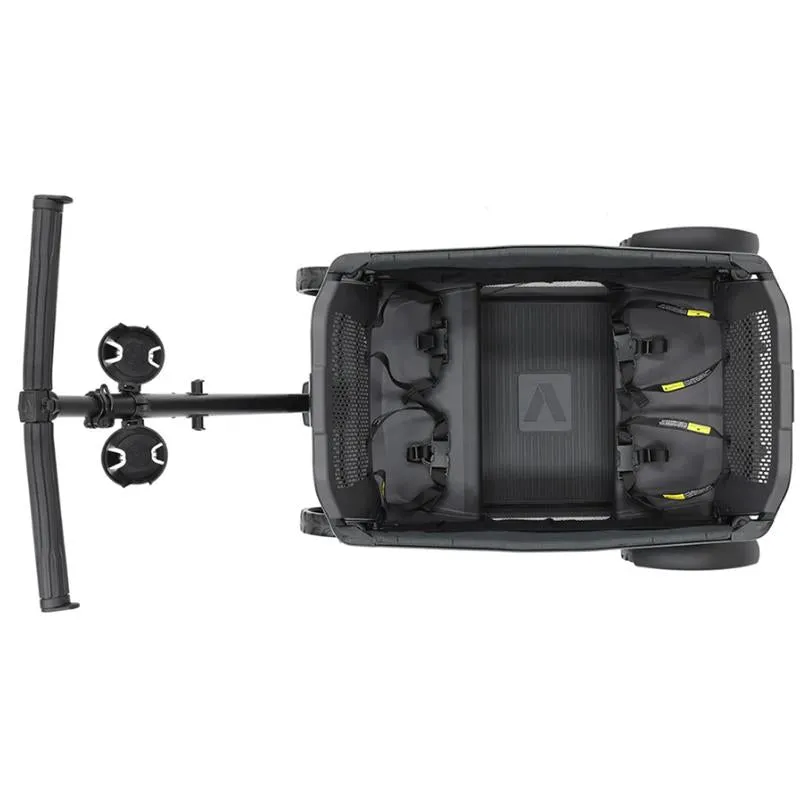 Veer - Cruiser XL (4 Seater) Stroller Wagon, Grey - Image 5