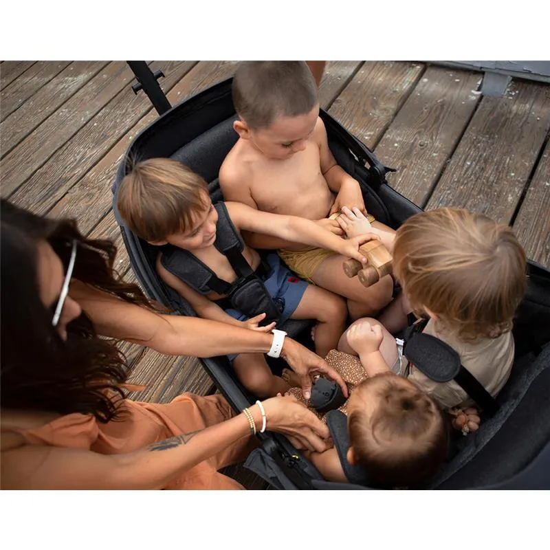 Veer - Cruiser XL (4 Seater) Stroller Wagon, Grey - Image 9