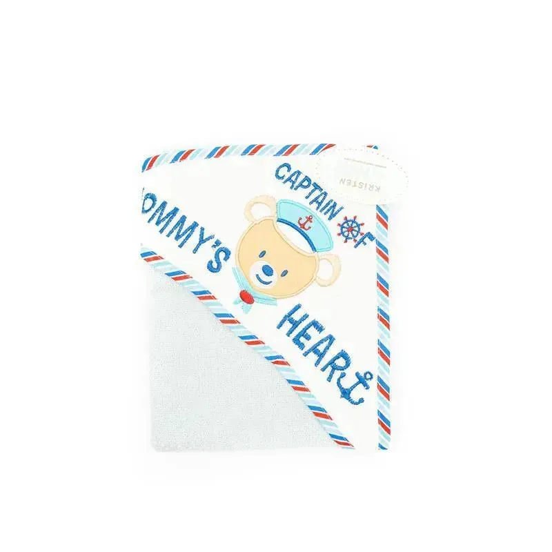 Vs Affiliates - Captain Of Mommy's Heart Hooded Towel