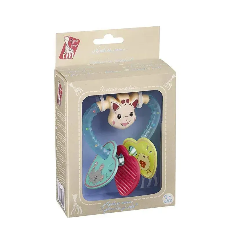 Vulli Sophie the Giraffe Heart Rattle, Baby Teether - Image 2