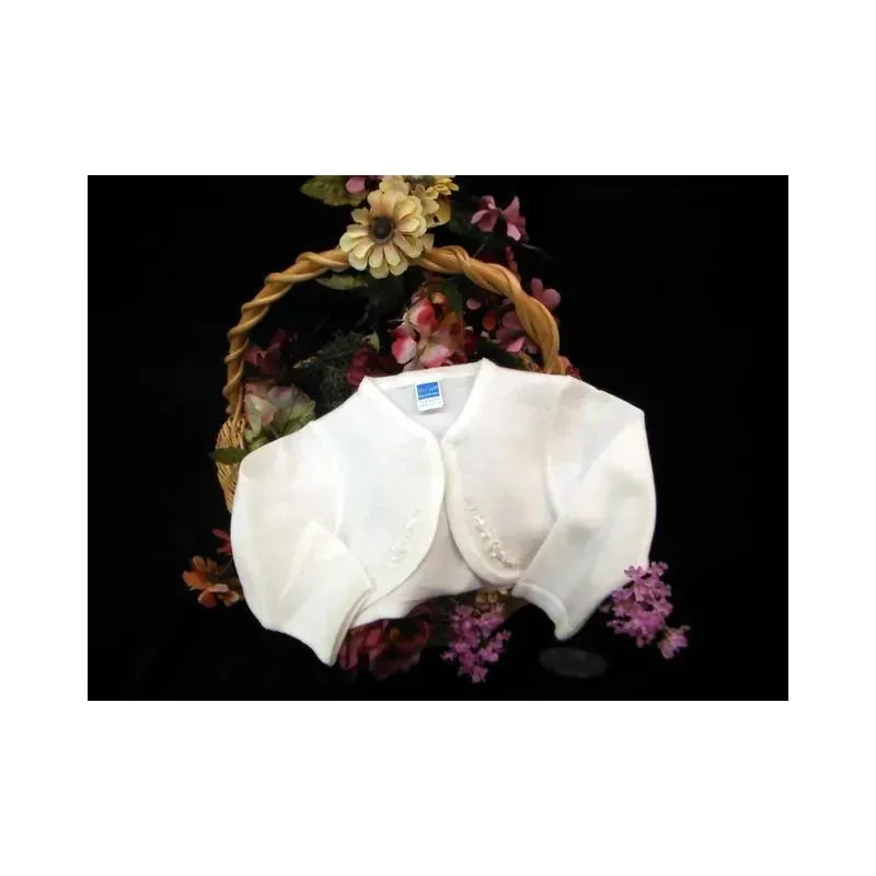 Will' Beth Bolero Knit Sweater, White