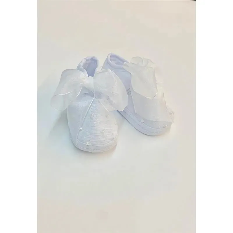 Will' Beth - Girl Shoes Pearls, White