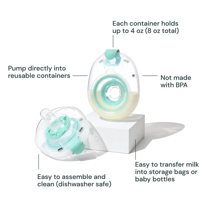 Willow - 360 Reusable Breast Milk Containers 24mm Flange - Image 3