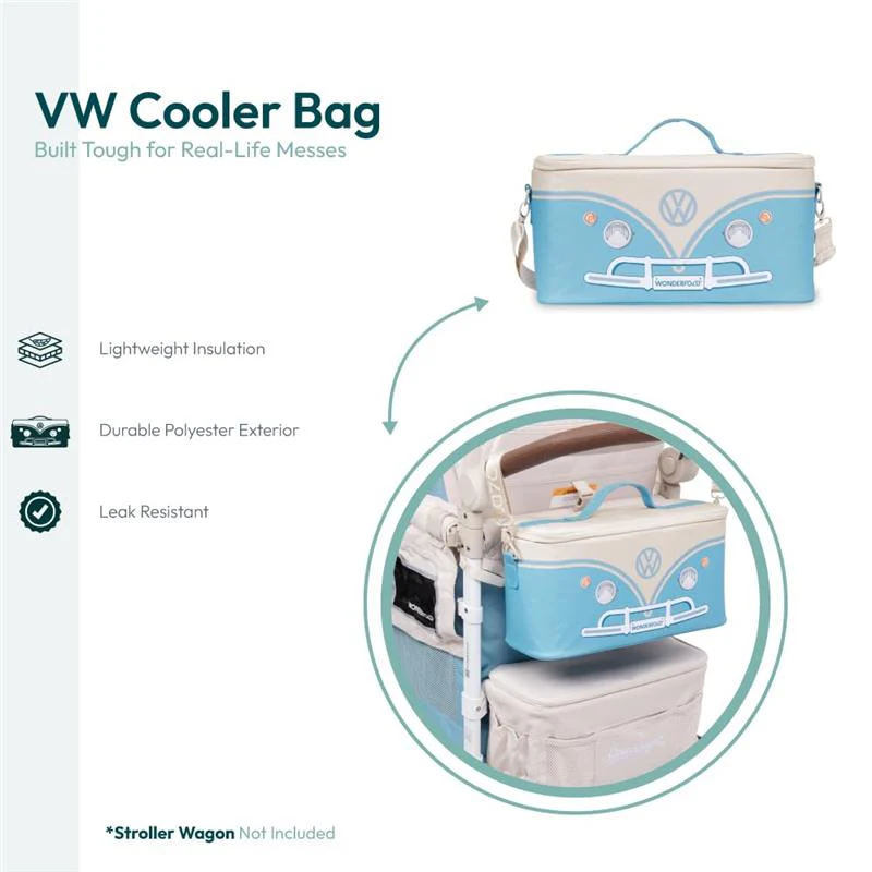 Wonderfold - Volkswagon Cooler Bag, Bondi Blue - Image 3
