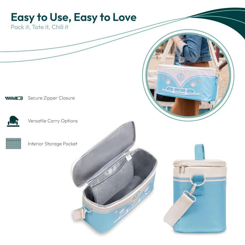 Wonderfold - Volkswagon Cooler Bag, Bondi Blue - Image 5