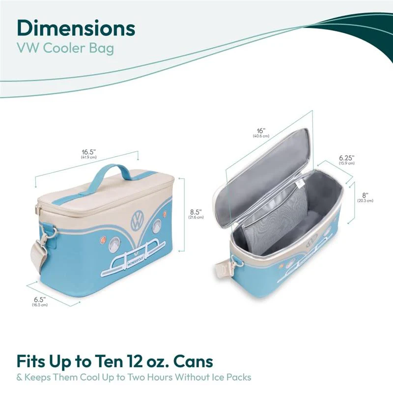 Wonderfold - Volkswagon Cooler Bag, Bondi Blue - Image 6